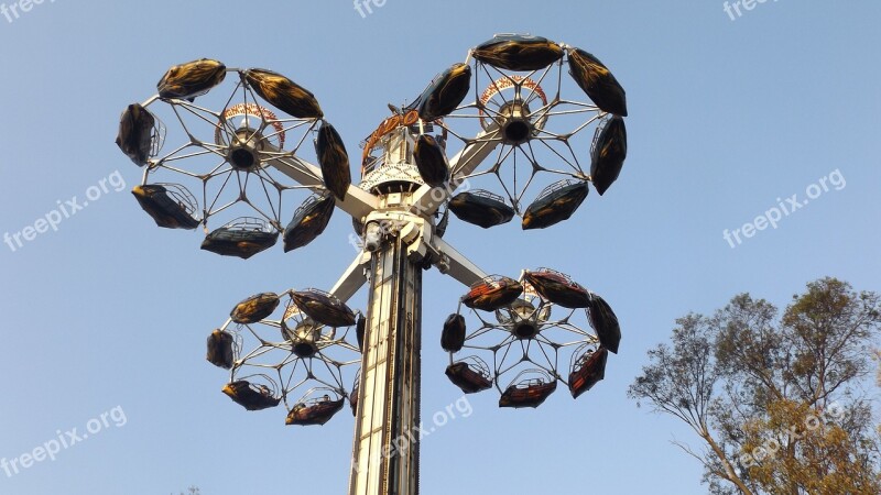 Amusement Park Chapultepec Family Outing Free Photos