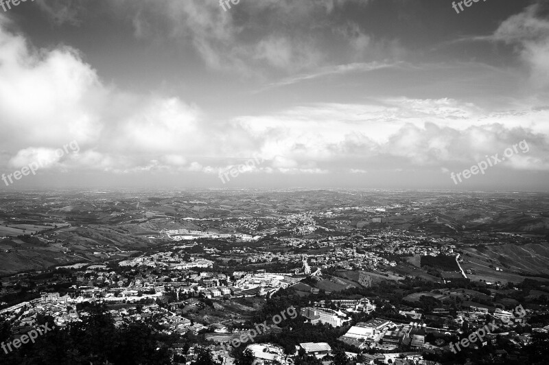 Landscape Urban Fabric Campaign Clouds Horizon