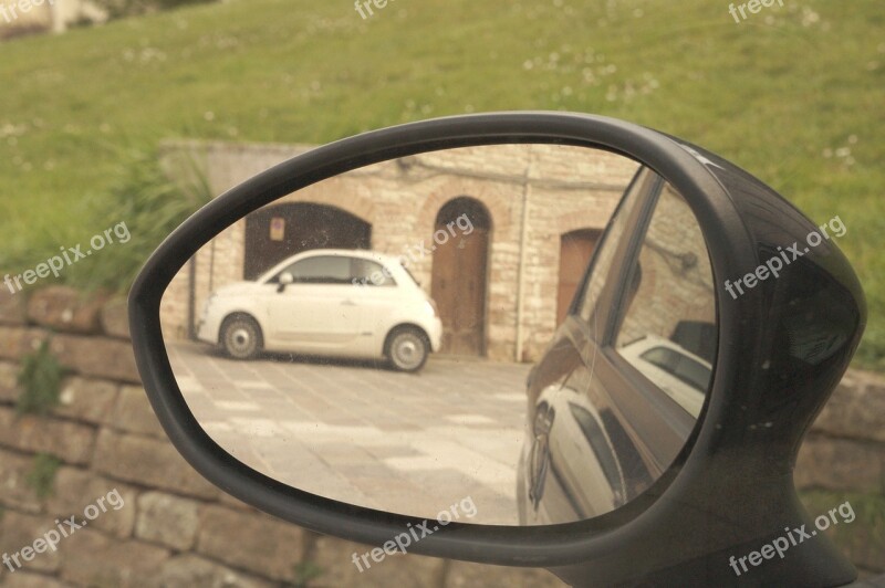 Fiat 500 Auto Mirror Machine 500