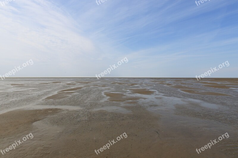 Watts Westerhever North Sea Free Photos