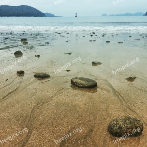 Sea Stone Geoje Tidal Free Photos