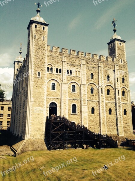 London Tower Tower Of London Landmark Tourist