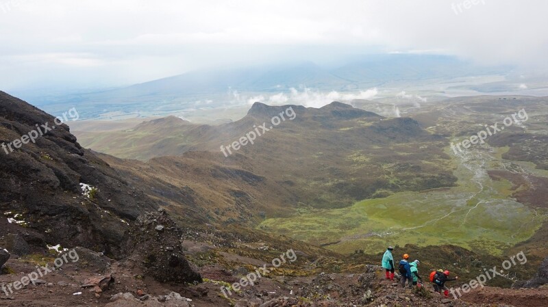 Ecuador Rumiñahui Cotopaxi Paramo Andes