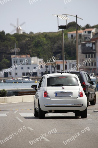 Fiat 500 Mahón Menorca Places Of Interest Port Rovereto