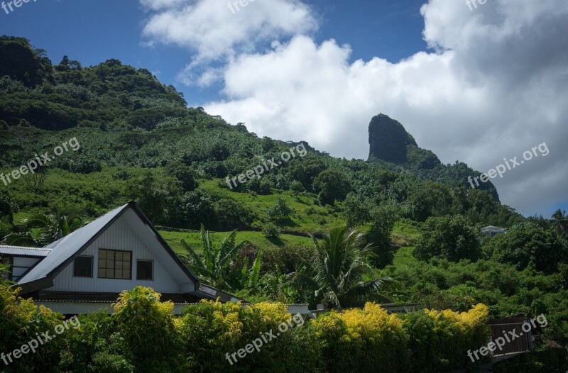 Moorea French Polynesia South Pacific Tropical Island