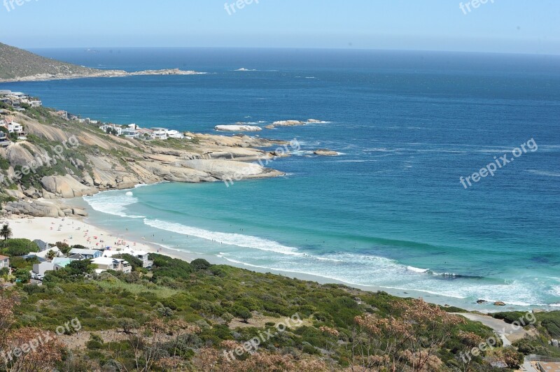 Beach Cape Town Landscape Water Holiday