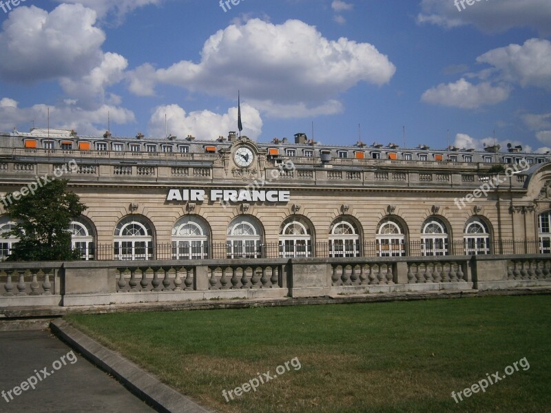 Air France Paris Monument Free Photos