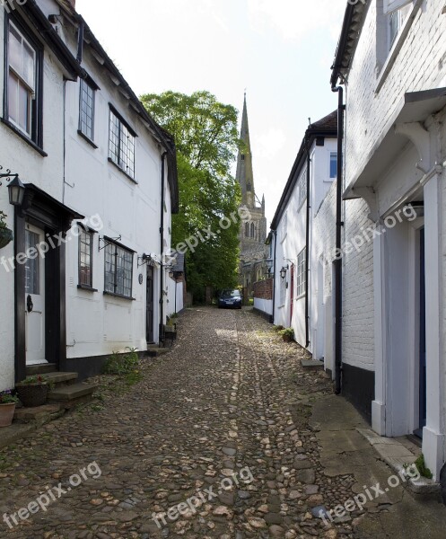 Thaxted Essex England Picturesque Eclectic Architecture