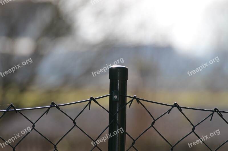 Wire Mesh Fence Wire Mesh Fence Blocked Garden Fence