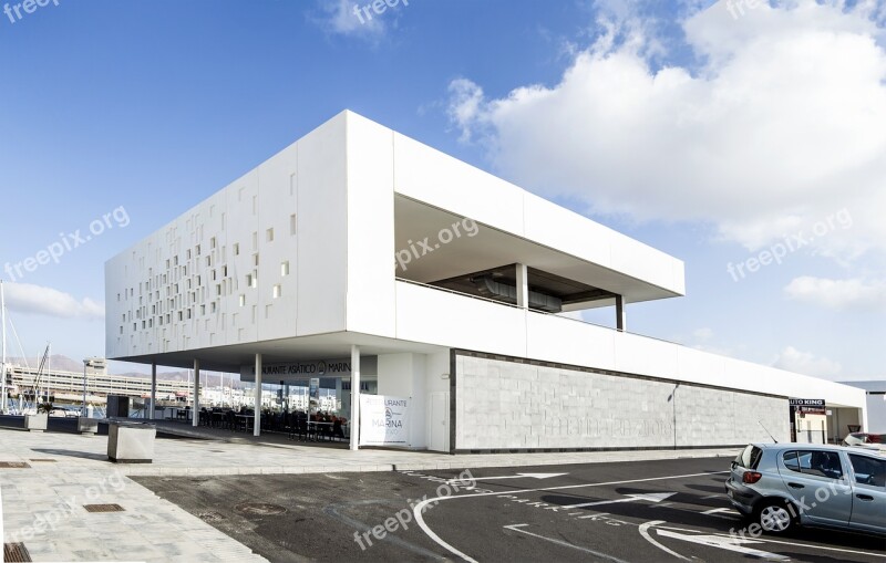 Mall Marina Lanzarote Building Canary Islands