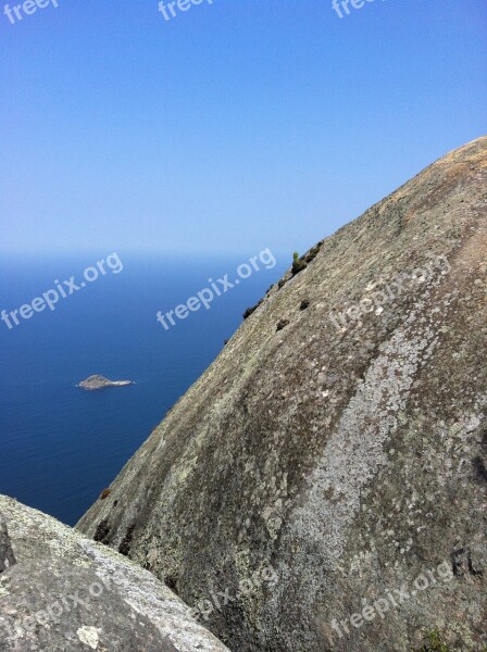 Peak Brazil Ocean Rio Janeiro