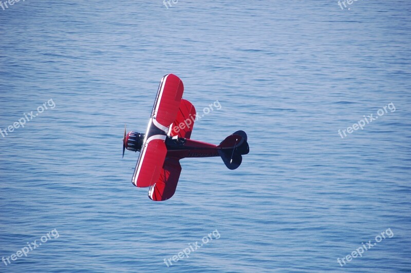 Aircraft Biplane Flight Free Photos