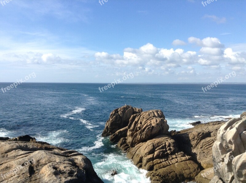 Brittany Coast Sea Free Photos