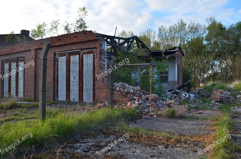 Abandoned Destruction Building Lonely House Old Building