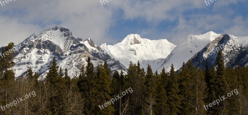 Banff National Park Alberta Mountains Canada National