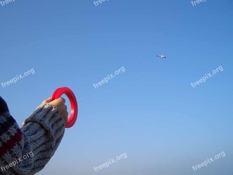 Kite Flying Wind Sky Play Toys