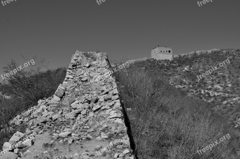 China History The Great Wall Free Photos