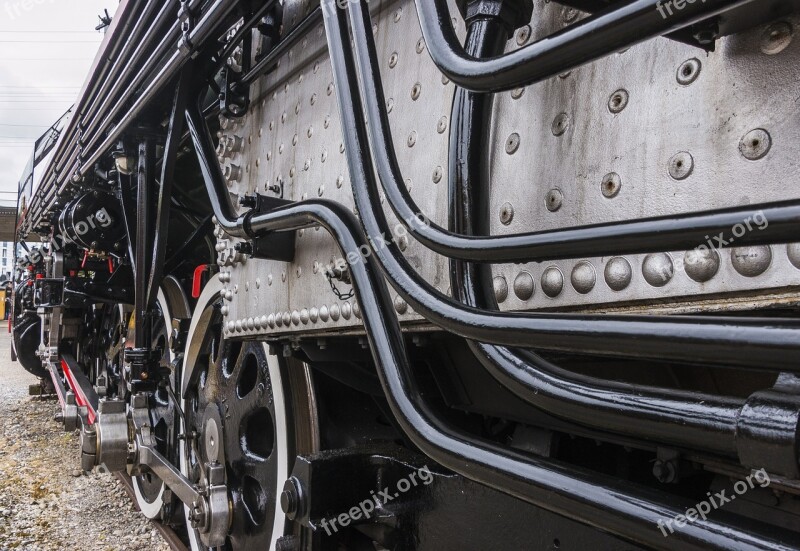 Steam Locomotive Railway Railway Nostalgia Free Photos