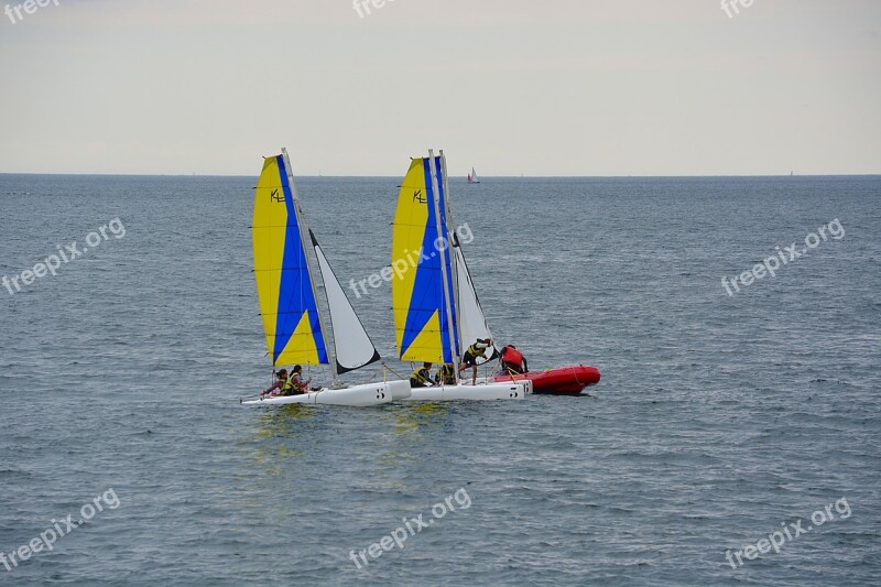 Sailboats Sailing Hobbies Sport Sea