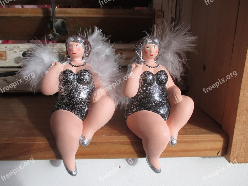 Angel Ballet Ladies Plump Funny