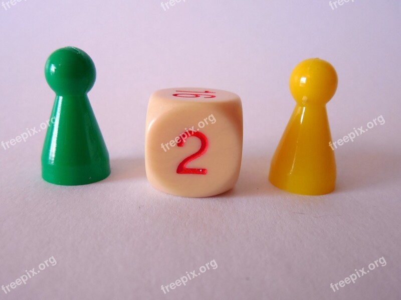 Two Figures Cube Play Pair