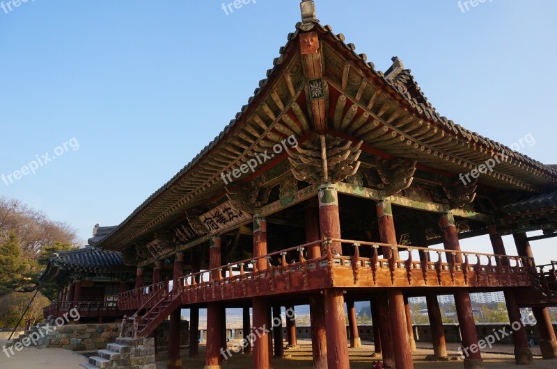 Yeongnamnu Milyang Korea Traditional Architecture Free Photos