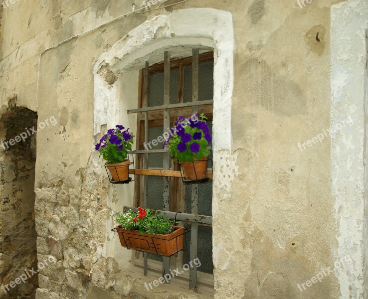 Window Bars Old House Free Photos