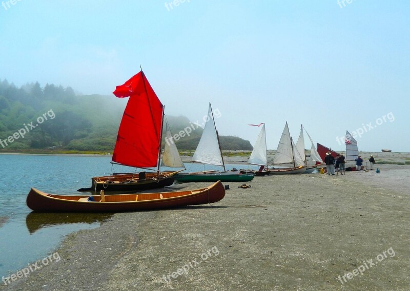 Boats Lagoon Beach Free Photos