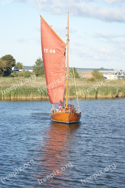 Sailing Vessel Water Bodden Free Photos