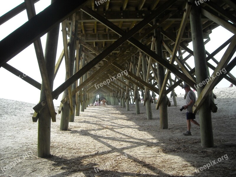 Infrastructure Pier Architecture Coast Water