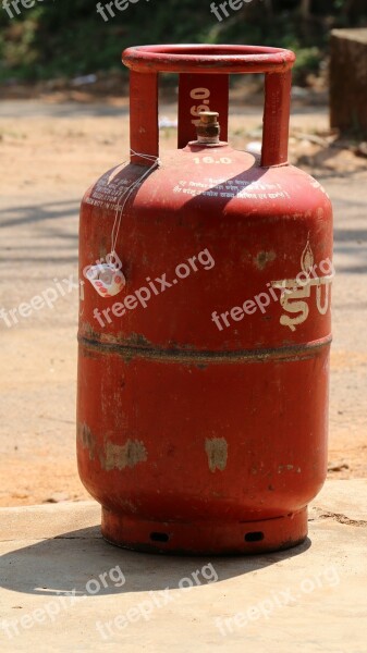 Gas Cylinder Indian Hot Free Photos