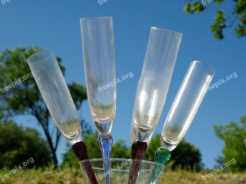 Flutes Champagne Glasses Free Photos