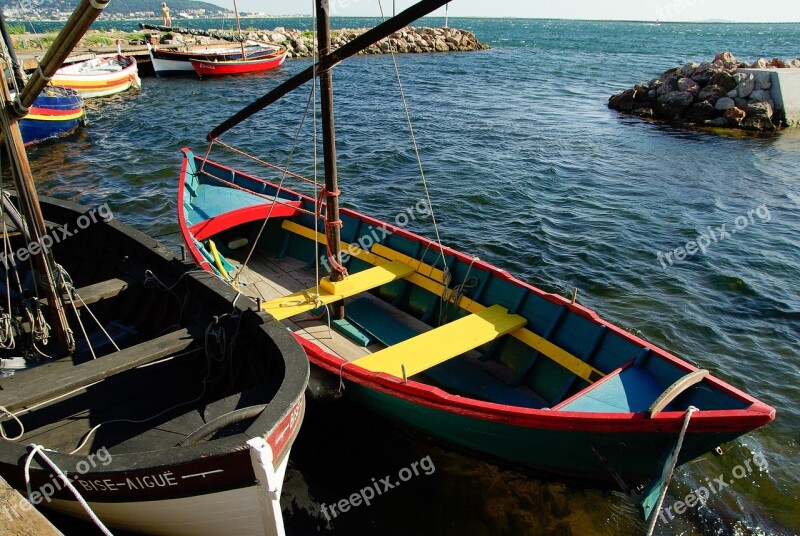 France Sète Port Boats Free Photos