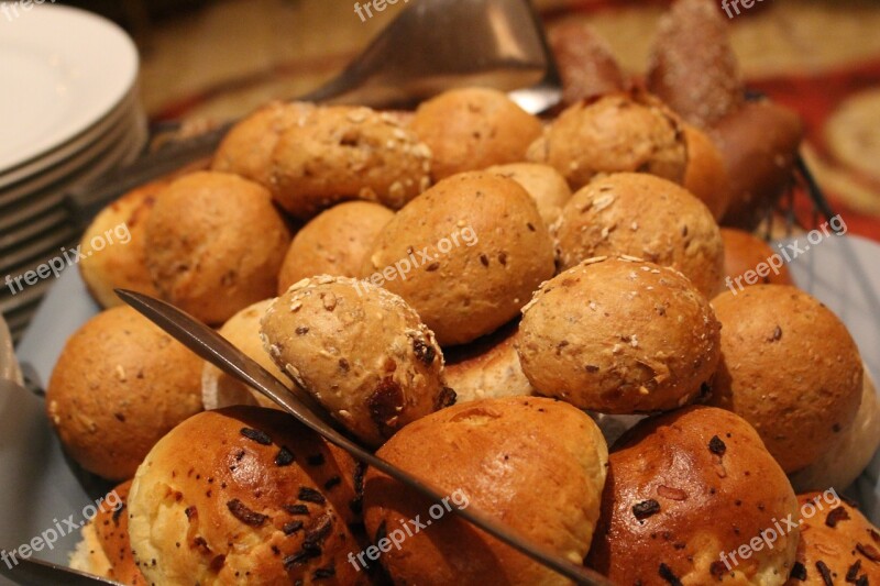 Bread Buffet Hotel Free Photos