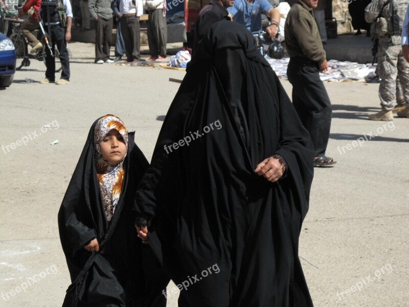 Iraq Woman Girl Child Mother