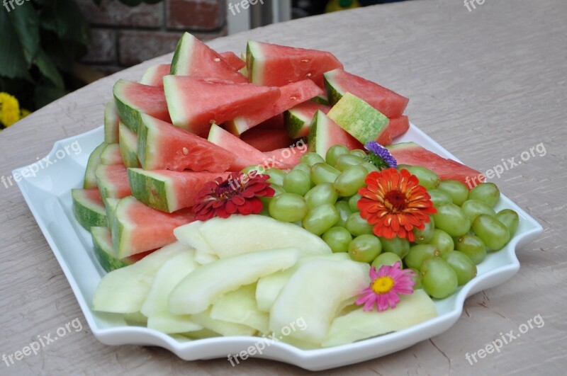 Watermelon Melon Fruit Fresh Healthy