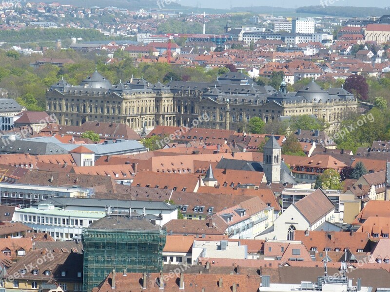 Würzburg Bavaria Swiss Francs Romantic Germany