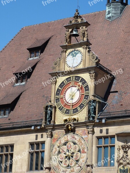 Heilbronn City Historically Historic Center Town Hall