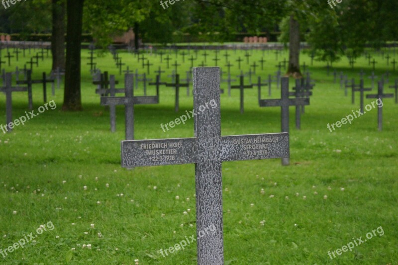 Cross War Graves Cemetery Memorial Northern France