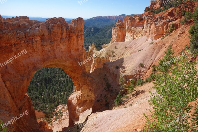 National Park Bryce Canyon Ark Amphitheatres Rocks