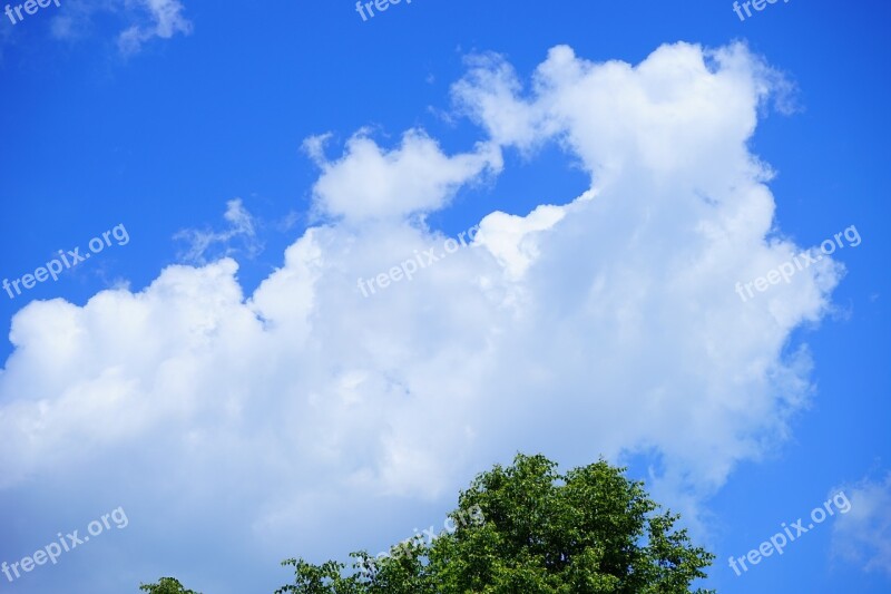 Clouds Sky Cloud Formation Blue White