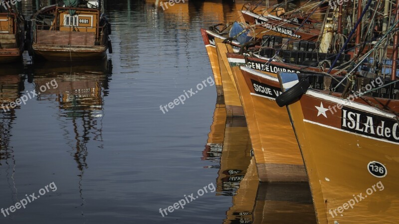 Fishing Mar Del Plata Sea Boat Water