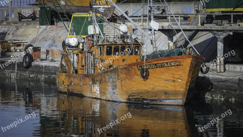 Fishing Mar Del Plata Sea Boat Water