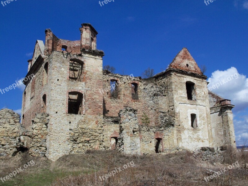 Zagórz Caramel The Ruins Of The The Monastery Free Photos