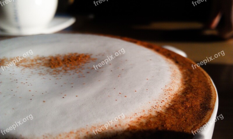 Cappuccino Foam Coffee Free Photos