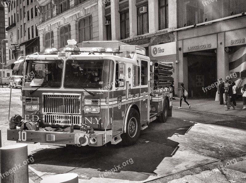 Fire Fdny Freedom Tower Memorial New York