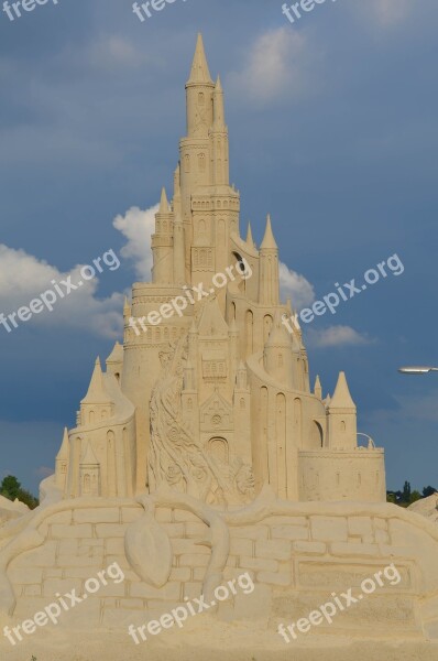 Sand Sculpture Sandburg Art Sculpture Sand