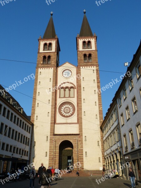 Würzburg Bavaria Swiss Francs Germany Church