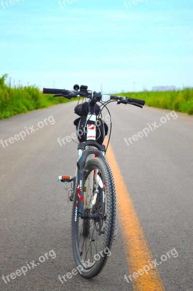 The Scenery Bike Mountain Bike Riding Highway