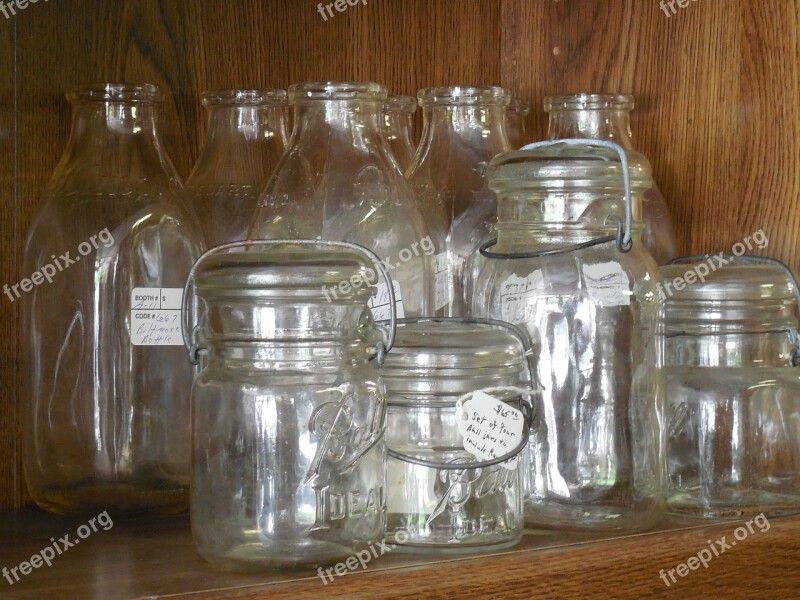 Canning Jars Glass Homemade Food